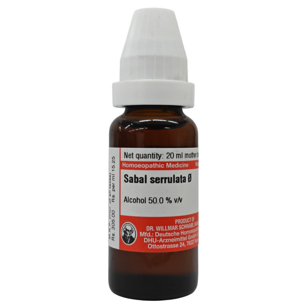 Dr. Willmar Schwabe Germany Sabal Serrulata Mother Tincture Q | Grocsy