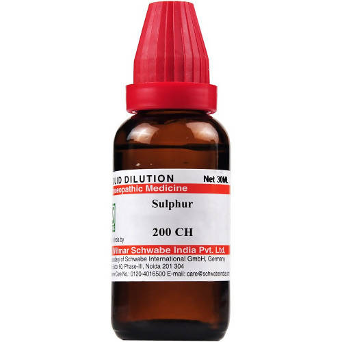 Dr. Willmar Schwabe India Sulphur Dilution | Grocsy