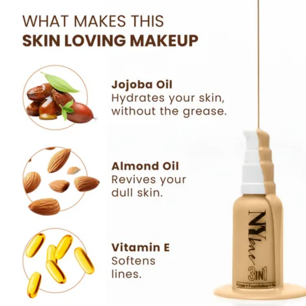 NY Bae 3 IN 1 Serum Foundation - Pure Beige 16 | Grocsy
