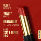 Lakme Absolute Beyond Matte Lipstick - 102 Red Ruby | Grocsy