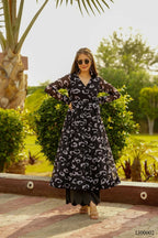 Aayaa Georgette Suit With Heavy Digital Print - Multi Color | Grocsy