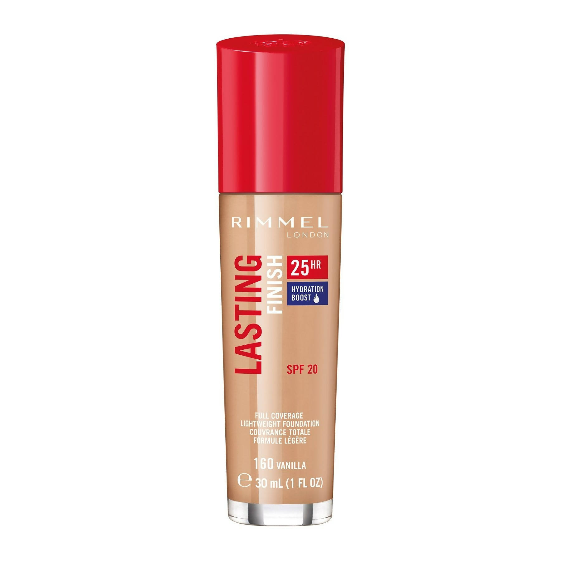 Rimmel London Lasting Finish 25 Hour Foundation SPF 20 - Vanilla | Grocsy