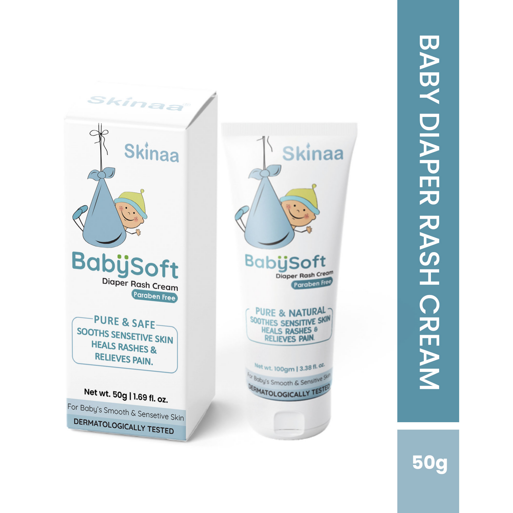 Skinaa Babysoft Diaper Rash Cream | Grocsy