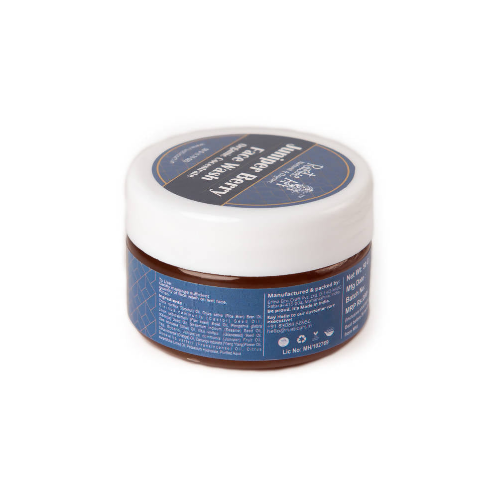 Rustic Art Juniper Berry Face Wash | Grocsy