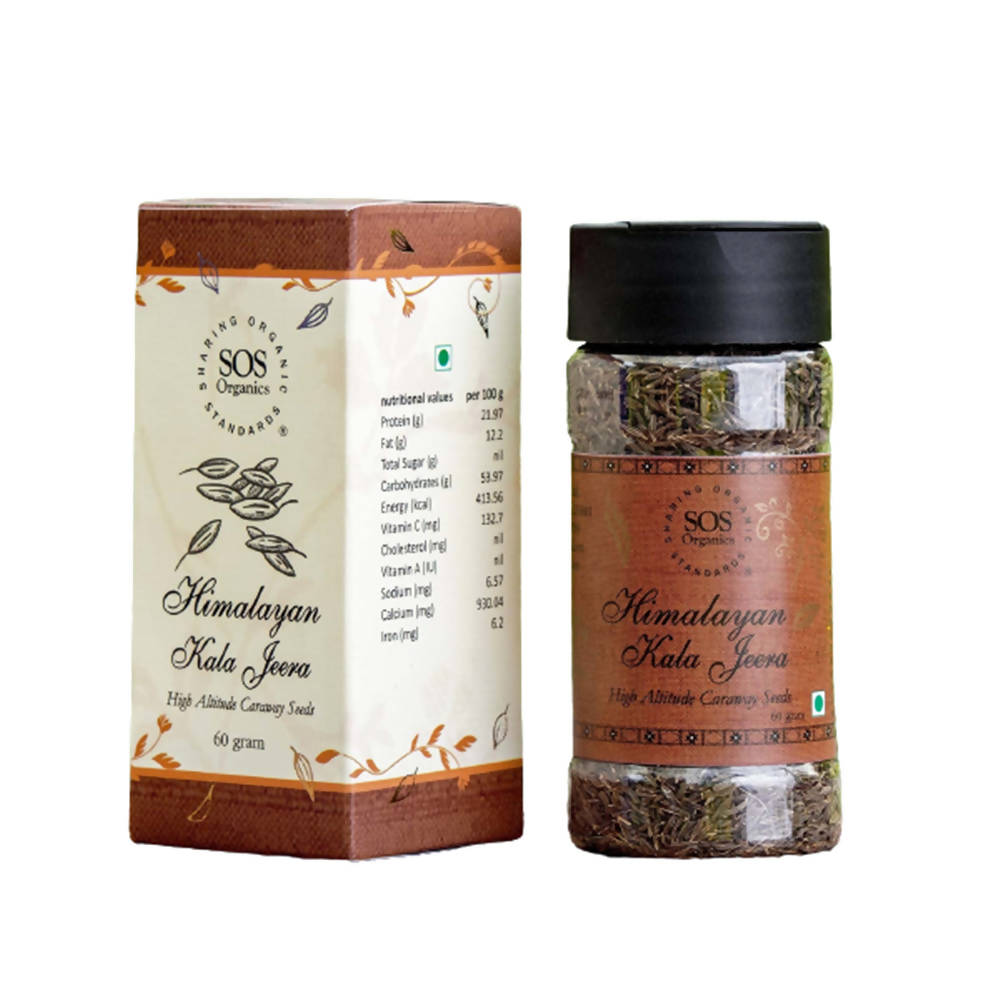 SOS Organics Himalayan Kala Jeera | Grocsy