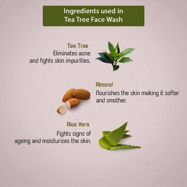 Ancient Living Tea Tree Face Wash | Grocsy