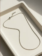 NVR Women German Silver Oxidised Chain | Grocsy