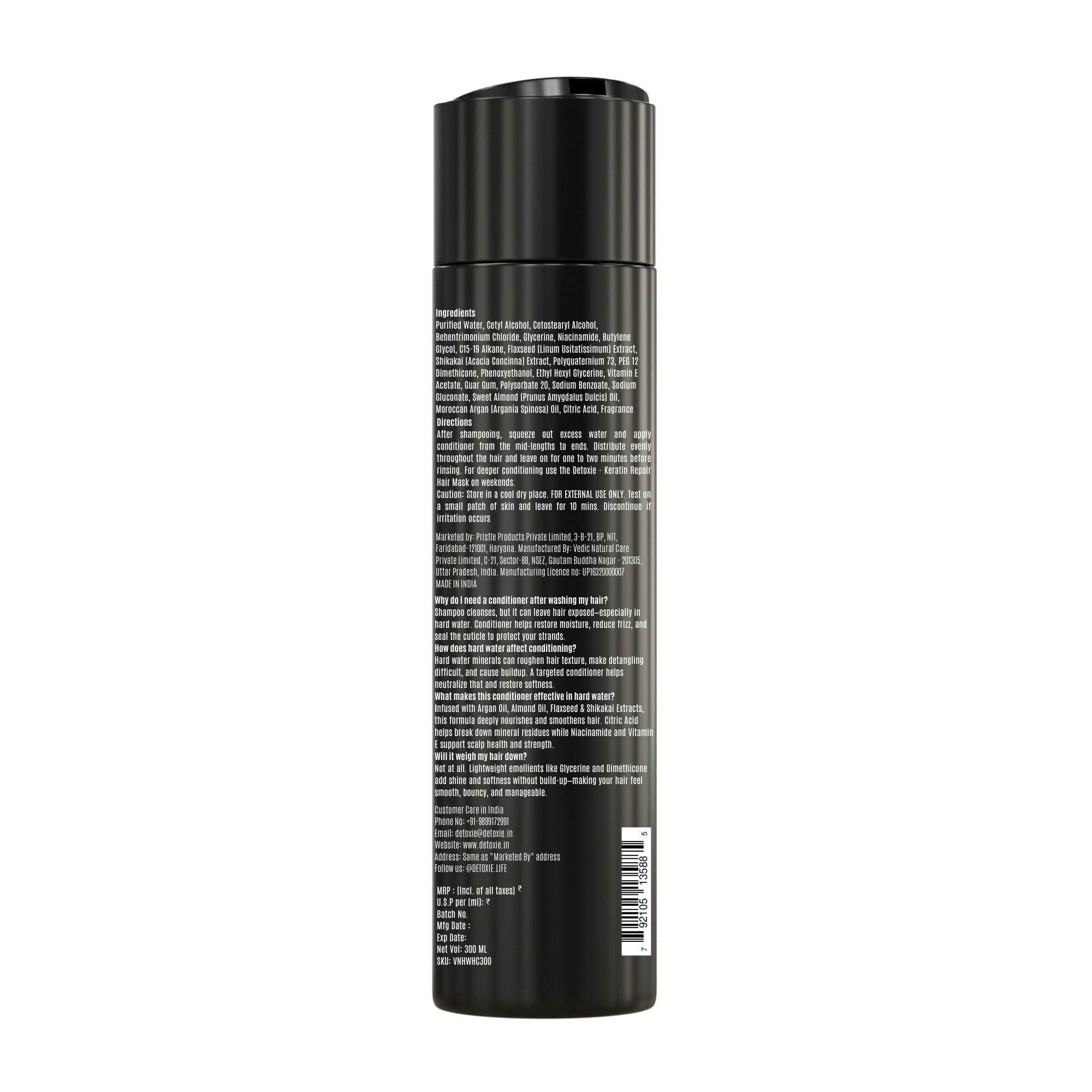 Detoxie Lightweight Hard Water Conditioner | Grocsy