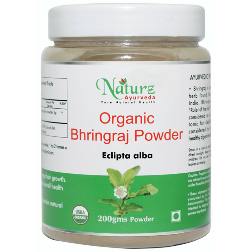 Naturz Ayurveda Organic Bhringraj Powder | Grocsy