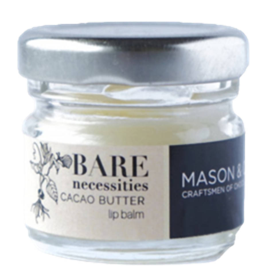 Bare Necessities Mason & Co Craftsmen Of Chocolate Cacao Butter Lip Balm | Grocsy