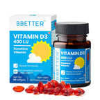 BBETTER Vitamin D3 400 IU Capsules | Grocsy