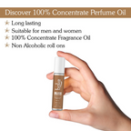 Bake Bliss 100% Concentrated Perfume Oil Roll on Fragrance For Men & Women - Passion Fruit | Grocsy