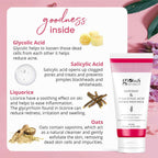 Globus Naturals Anti Acne Glycolic & 1 % Salicylic Acid Face Pack, For Acne Prone & Oily Skin | Grocsy