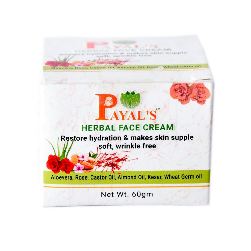 Payal's Herbal Face Cream Hydrating and Wrinkle-Free Formula | Grocsy