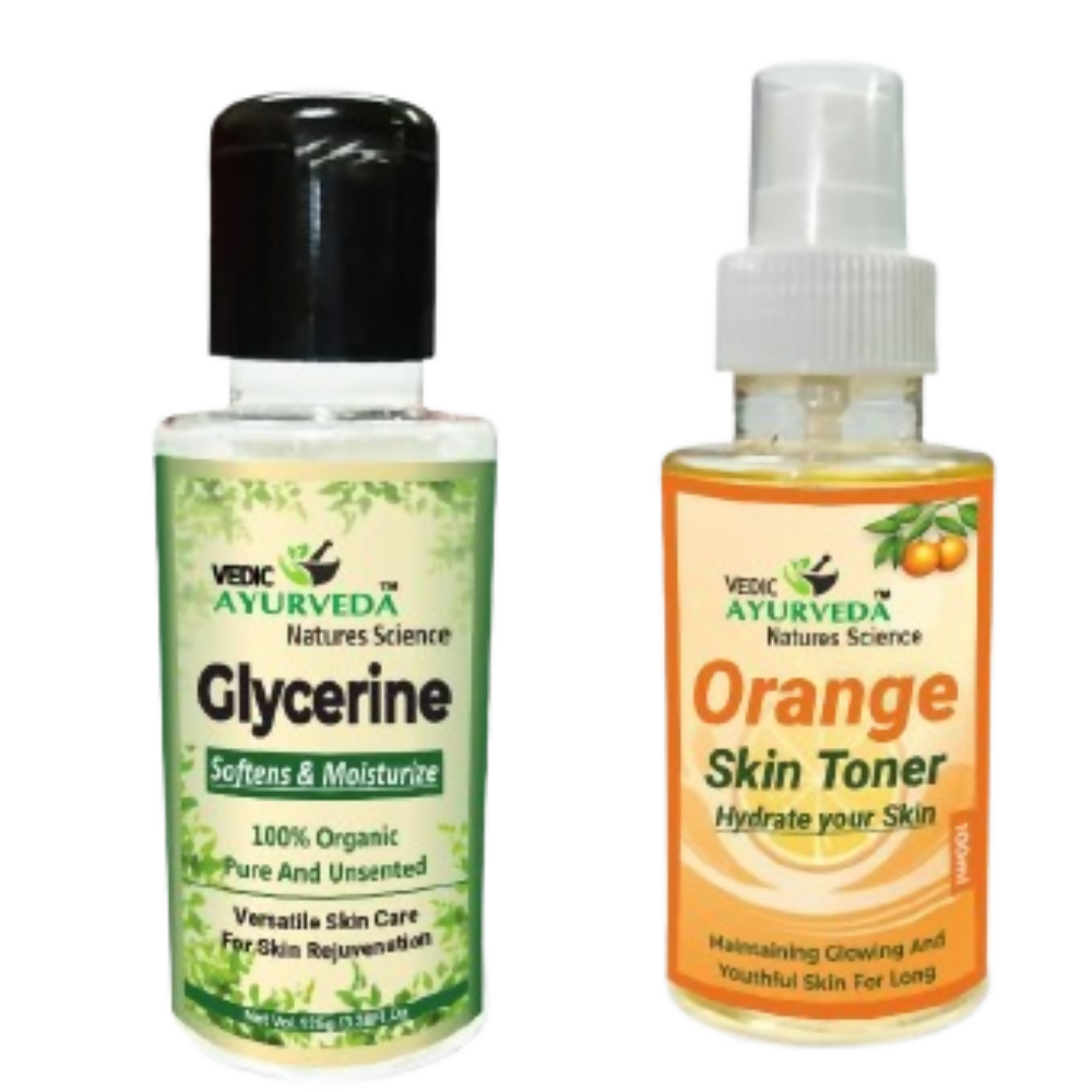 VedicAyurveda Glycerine With Orange Skin Toner | Grocsy