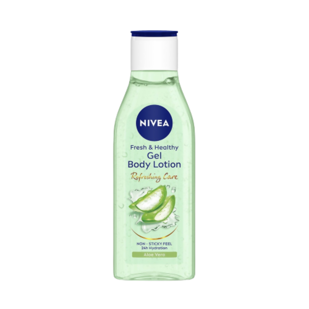 Nivea Fresh & Healthy Aloe Vera Gel Body Lotion Non Sticky Feel | Grocsy