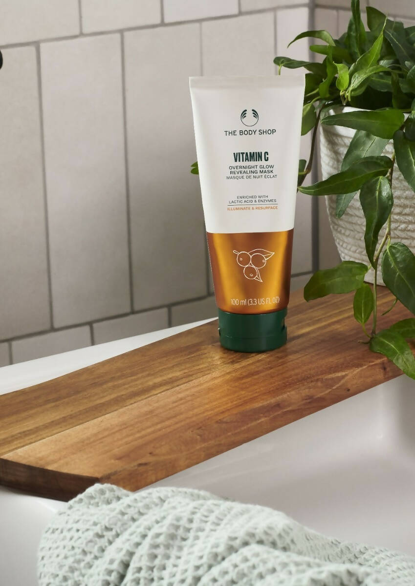 The Body Shop Vitamin C Overnight Glow Revealing Mask | Grocsy