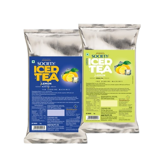 Society Lemon Black Tea&Lemon Green Tea Iced Tea Combo | Grocsy