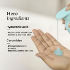 Foxtale Hydrating Body Wash With Hyaluronic Acid & Ceramides Locks In Moisture Reduces Body Odour | Grocsy