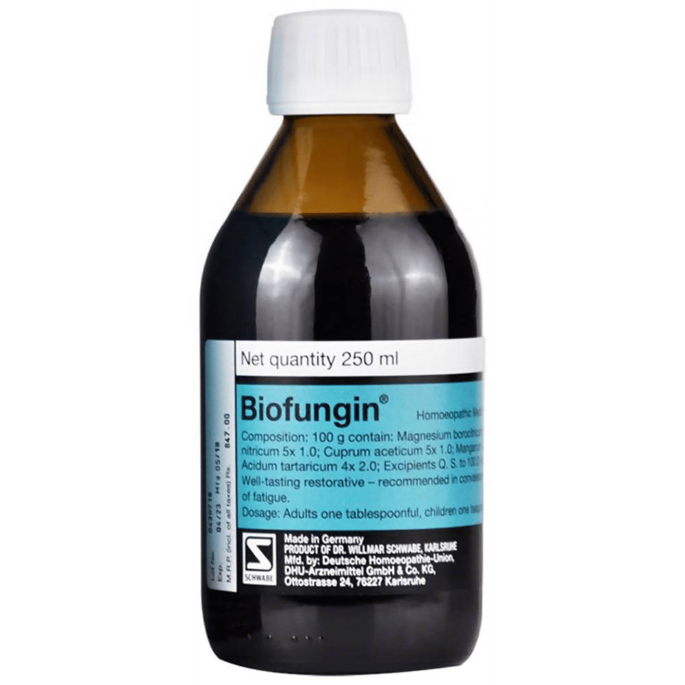 Dr. Willmar Schwabe India Biofungin Syrup | Grocsy