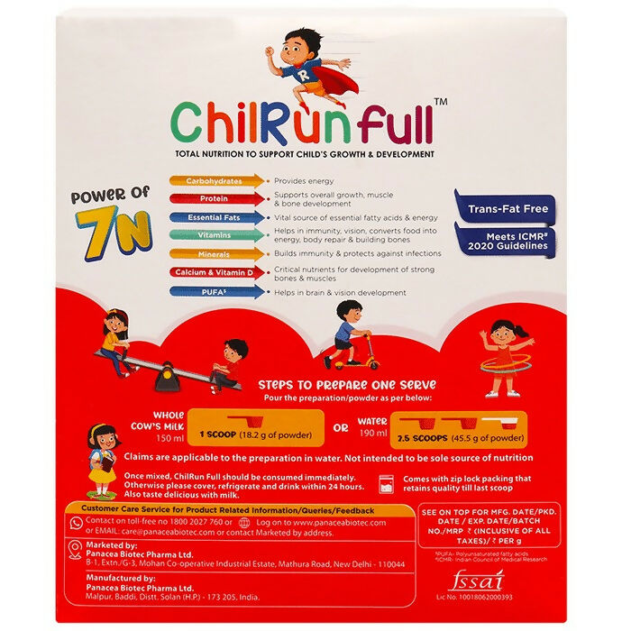 Chilrun 2+ Drink For Children’s Growth and Development Kesar Badam | Grocsy