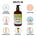 MENSOME Natural Anti Bacterial & Anti Fungal Body Wash Gel | Grocsy