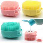 Bronson Professional Silicone Shower Scrubber Exfoliating Bath Brush | Grocsy