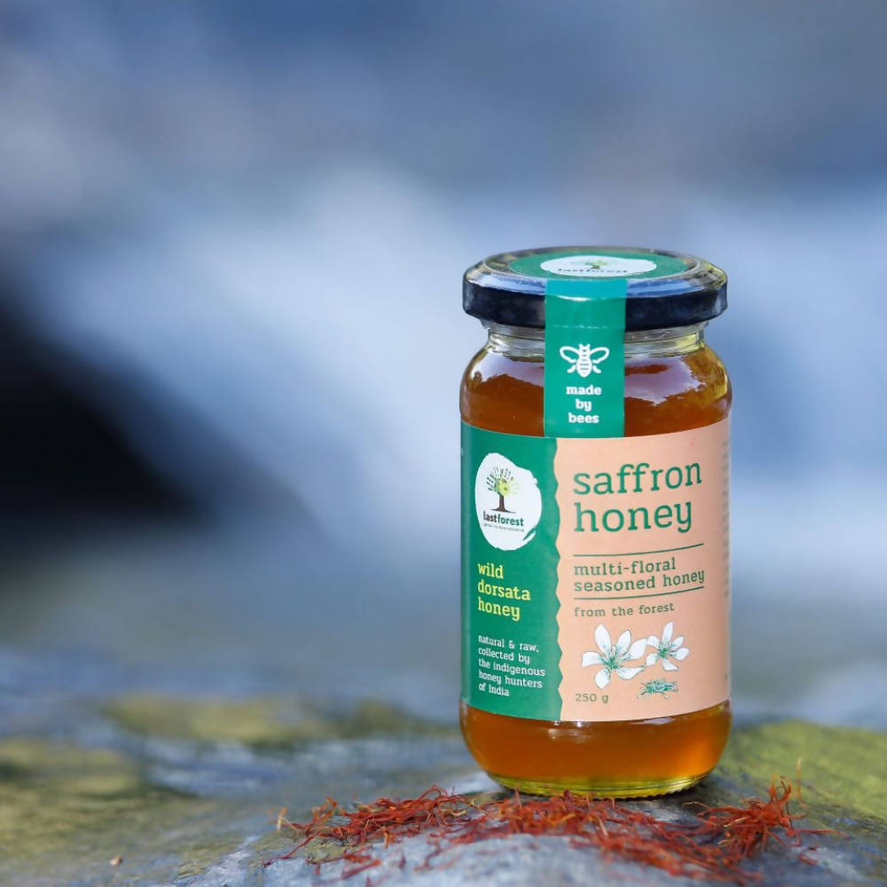 Lastforest Saffron Honey | Grocsy