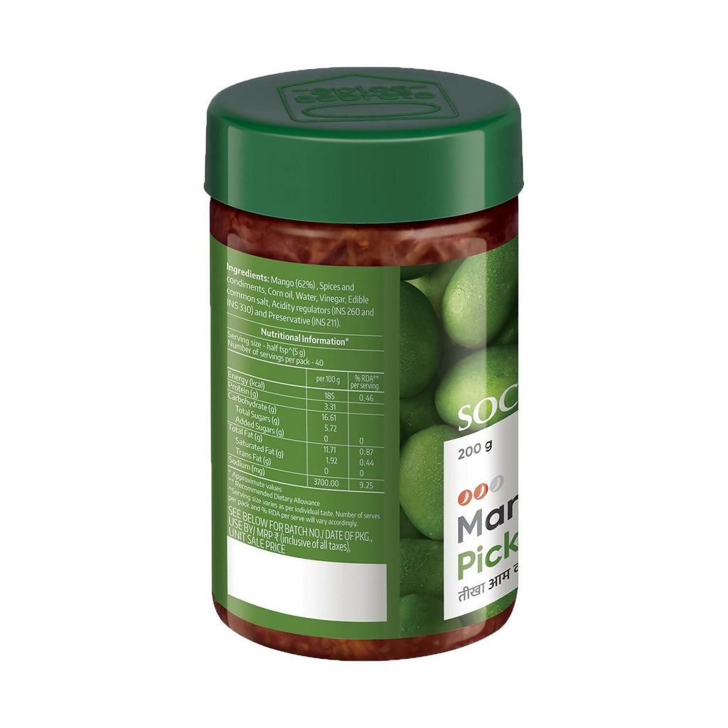 Society Spicy Mango Pickle Jar | Grocsy