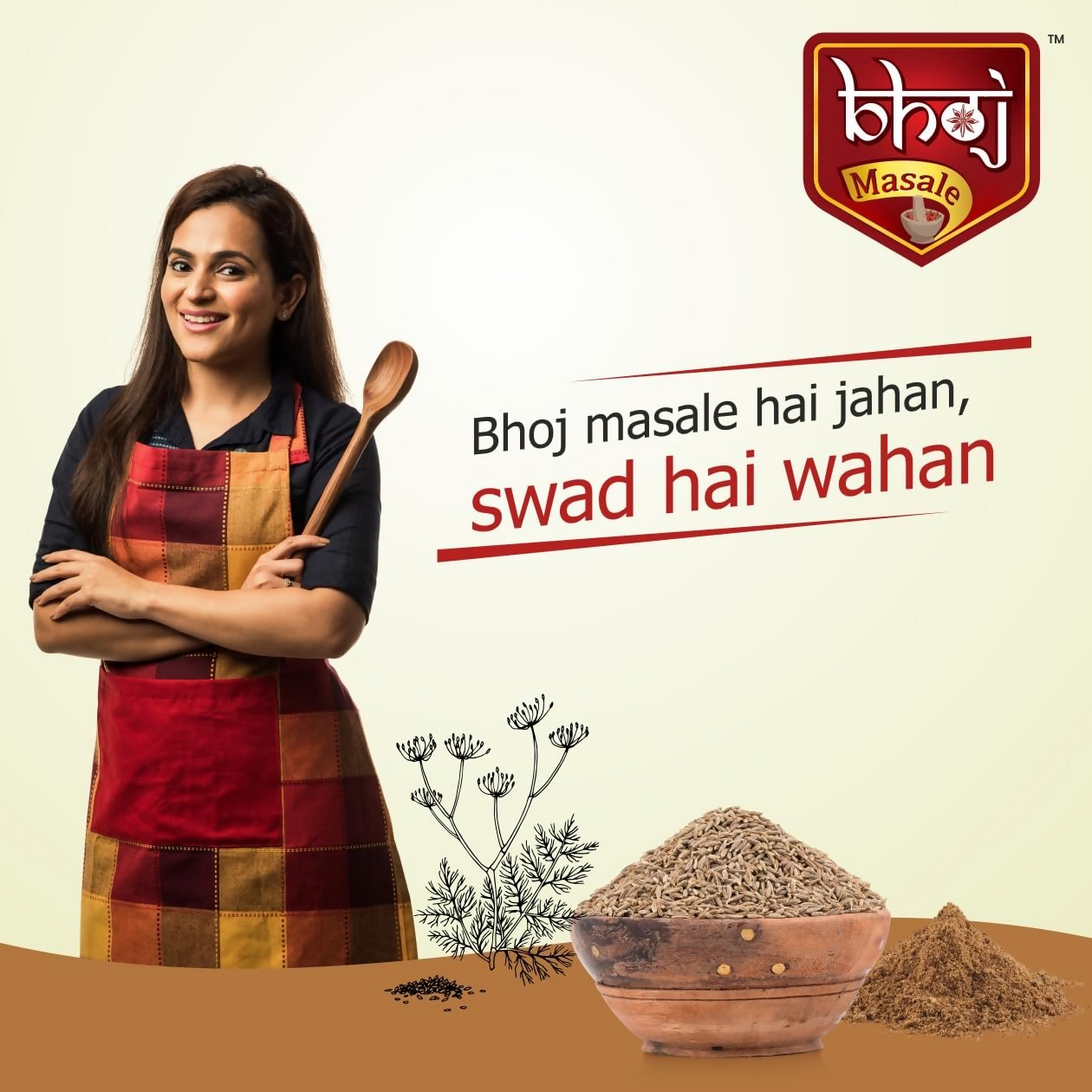 Bhoj Masale Fresh and Natural Roasted Cumin Powder | Grocsy