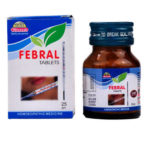 Wheezal Homeopathy Febral Tablets | Grocsy