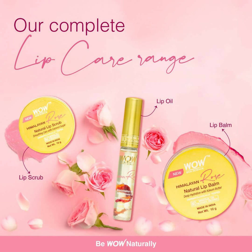 Wow Skin Science Himalayan Rose Lip Oil | Grocsy