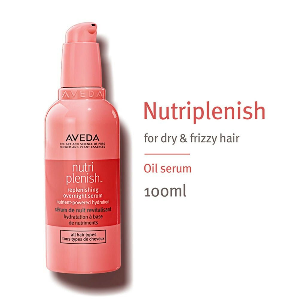 Aveda Nutriplenish Hydrating Serum for Dry & Frizzy Hair with Coconut Oil | Grocsy