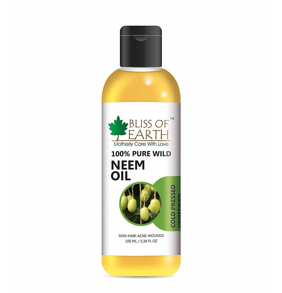 Bliss of Earth 100% Pure Wild Neem Oil | Grocsy
