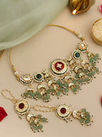 Ruby Raang Royal Choker Set | Grocsy