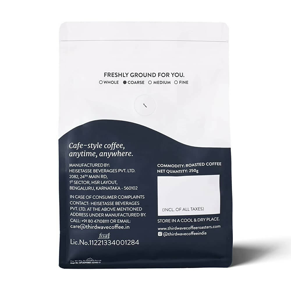 Third Wave Coffee Monsoon Malabar AA Blend-Medium Dark Roast | Grocsy