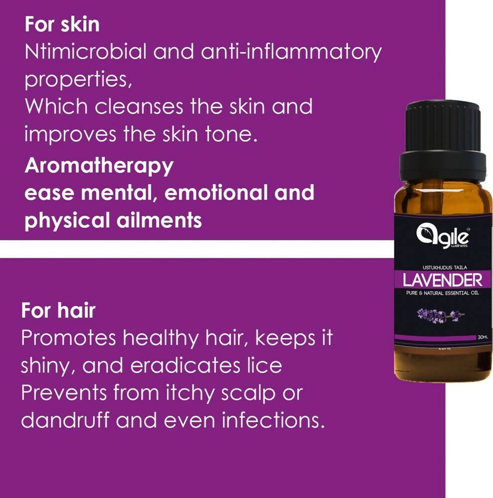 Agile Wellness Lavender Carrier Oil | Grocsy
