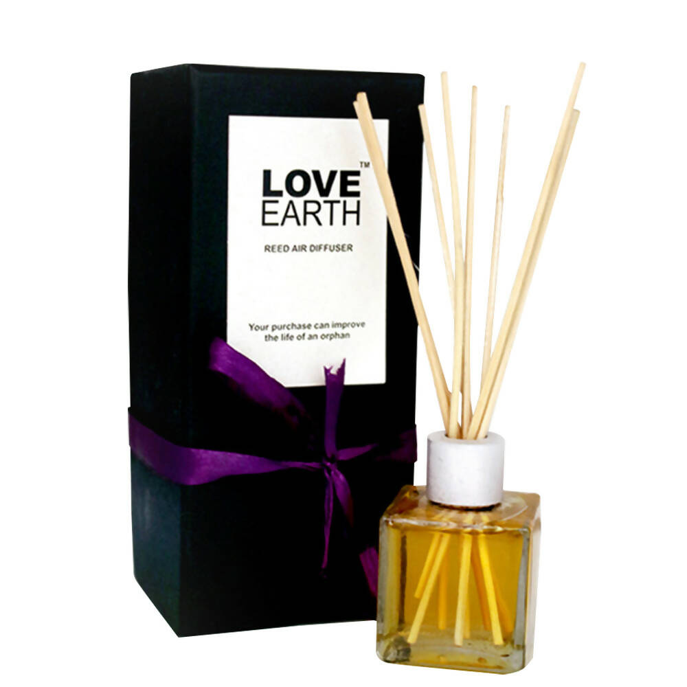 Love Earth Reed Diffuser- Mogra | Grocsy