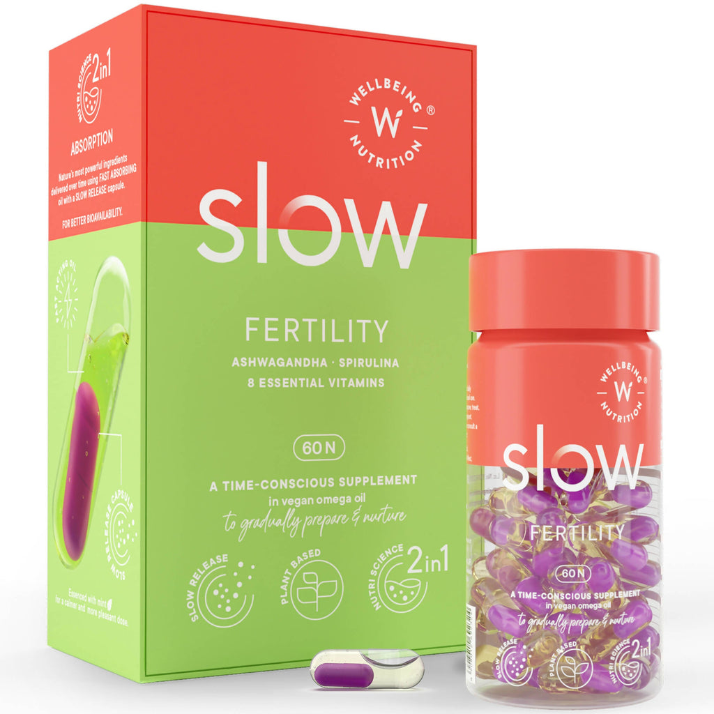 Wellbeing Nutrition Slow | Fertility for Her Capsules | Grocsy