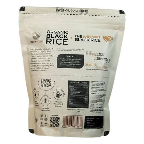 Deccanmudra Organic Black Rice | Grocsy