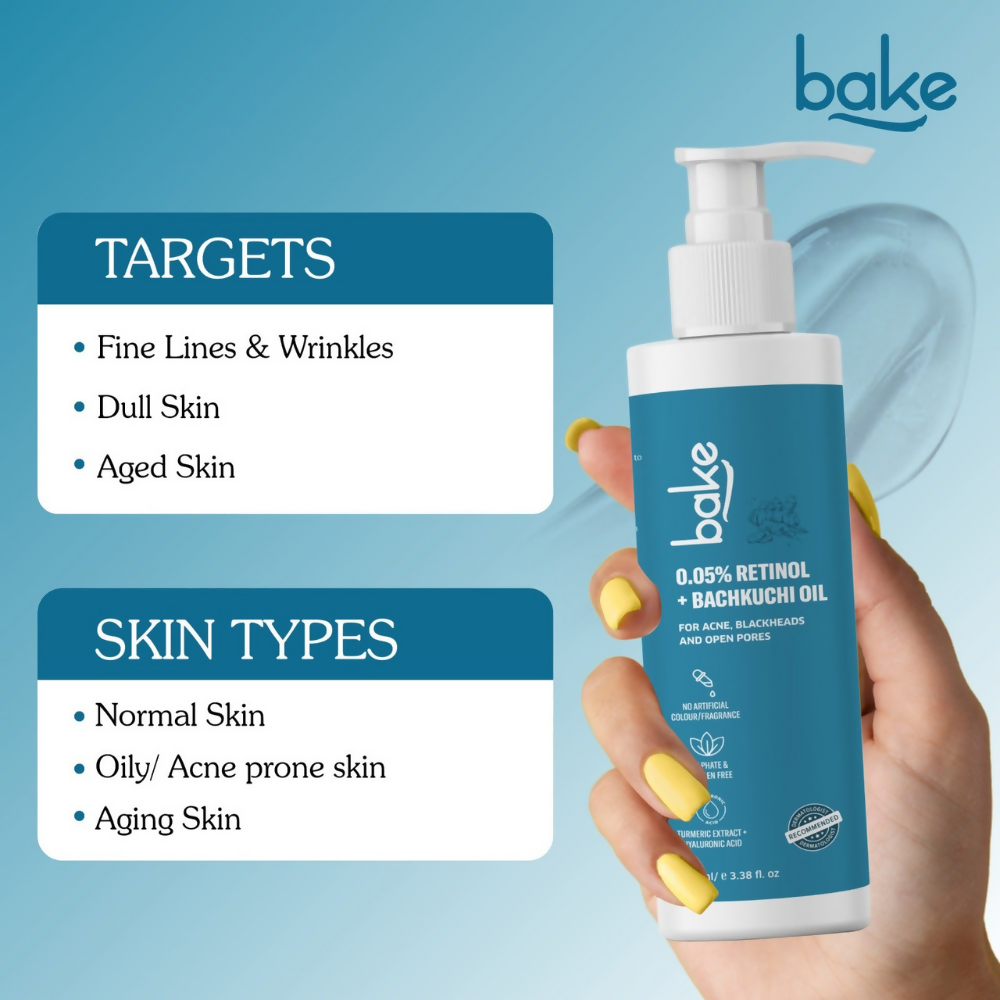 Bake 0.05% Retinol Face Cleanser | Grocsy
