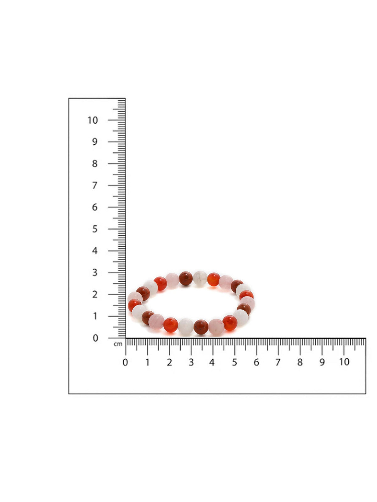 Red Carnelian, Amathyst Beads Bracelet - Ruby Raang | Grocsy