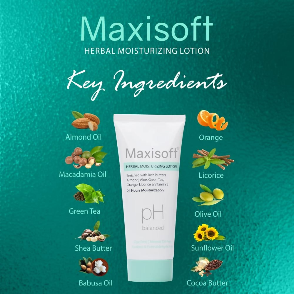 Maxisoft Herbal Moisturizing Lotion | Grocsy