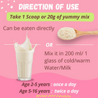 Better Herbs Brainify Vanilla Nutrition Drink Powder (2-16 Years) | Grocsy