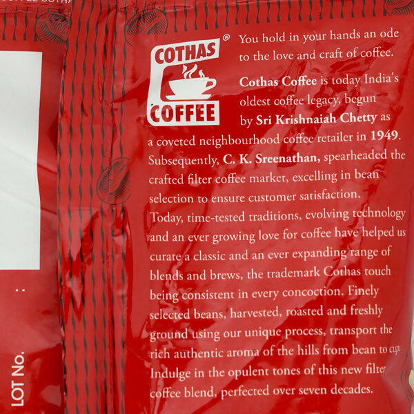 Cothas Coffee – Hotel Blend Extra Strong Coffee Powder | Grocsy