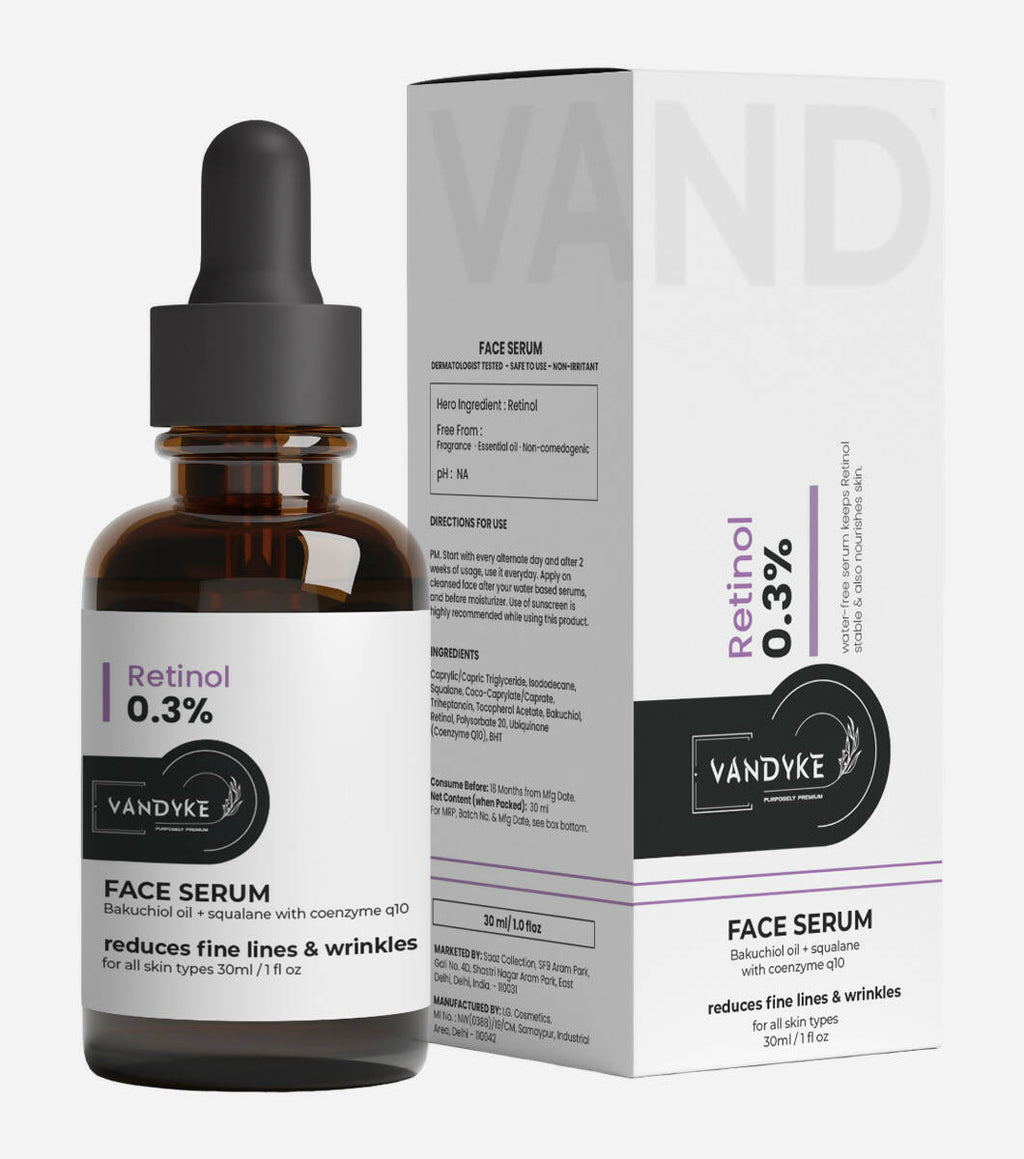 Vandyke Retinol 0.3% Face Serum | Grocsy