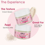 Globus Naturals Rice & Sugar Revival Face Scrub, For Korean Glass Skin | Grocsy