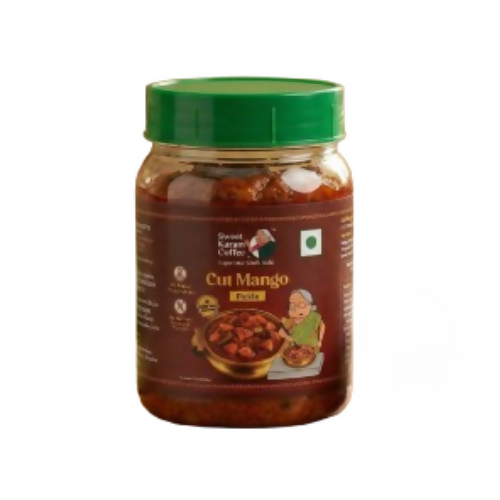 Sweet Karam Coffee Cut Mango Pickle | Grocsy
