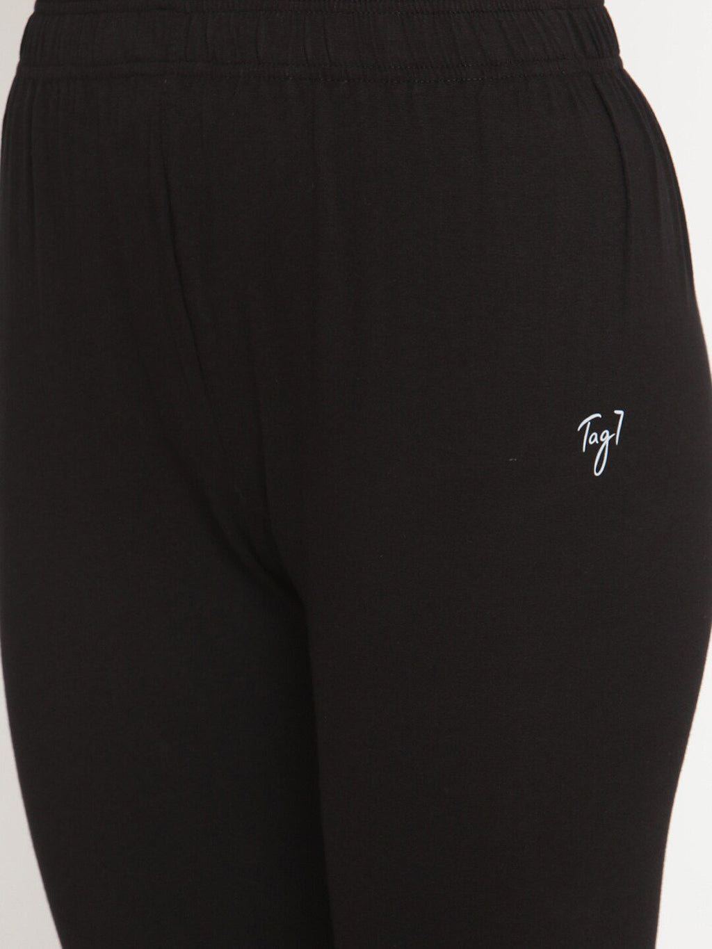 TAG 7 Pack of 2 Black Ankle Length Leggings | Grocsy