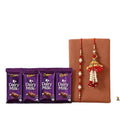 Pearl & Lumba Rakhi With Dairy Milk | Grocsy